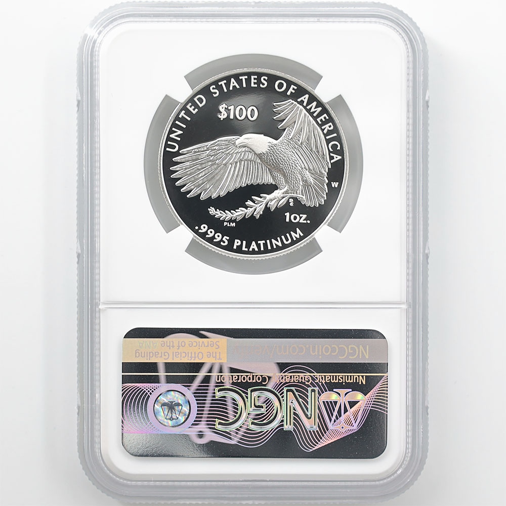 2022 ����ꥫ �ƹ��ˡ������1�� ɽ���μ�ͳ 100�ɥ� �ץ���ʲ� 1���� �ץ롼�� NGC PF 70 UC ER ������ �ǹ���� ����̤������ ��Ȣ�� ����