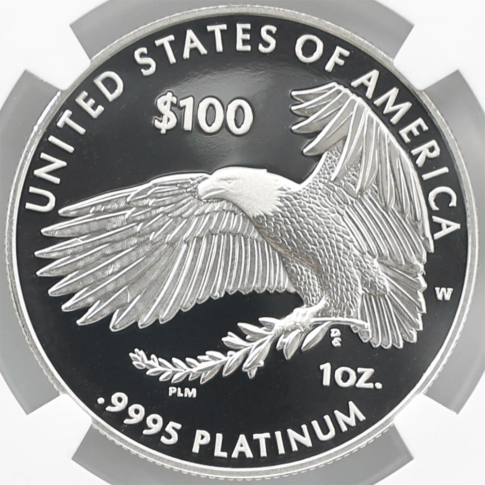 2022 ����ꥫ �ƹ��ˡ������1�� ɽ���μ�ͳ 100�ɥ� �ץ���ʲ� 1���� �ץ롼�� NGC PF 70 UC ER ������ �ǹ���� ����̤������ ��Ȣ�� ����