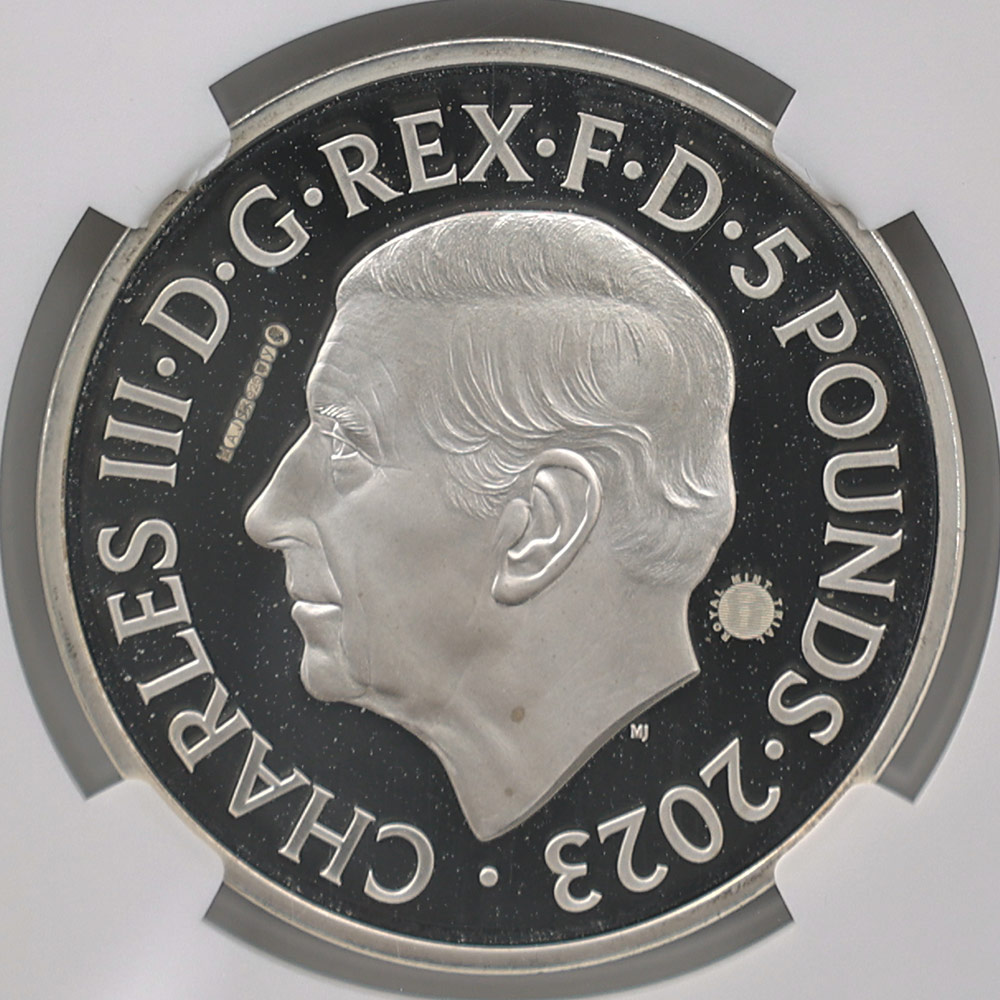 ����� 2023 �ѹ� ���㡼�륺3�� ����75��ǯ��ǰ 5�ݥ�� ��� �ץ롼�� NGC PF 69 UC �ǹ���� ����̤������ ��Ȣ�� �����ꥹ ��� ������1��Τ�