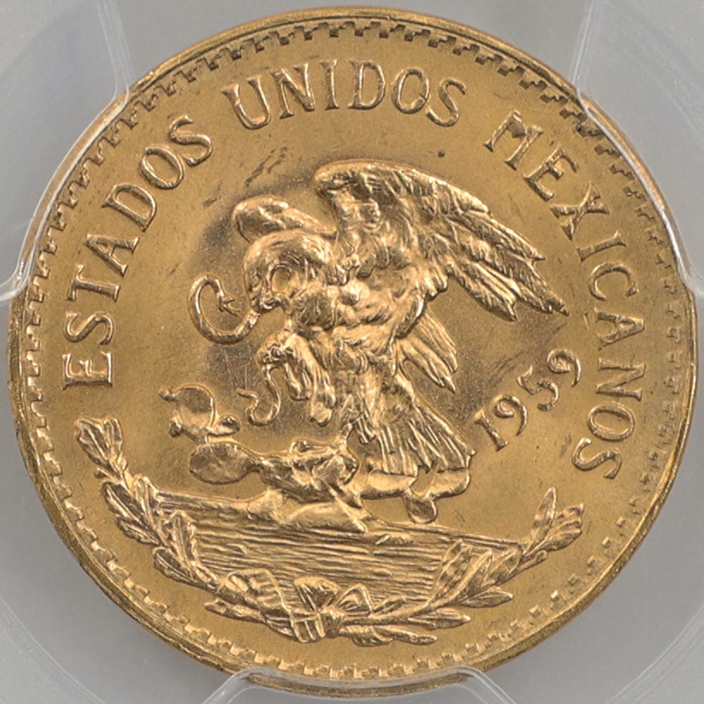 ��α�� �������� 1959 �ᥭ���� �������� 20�ڥ� ��� PCGS MS 66 ��ǹ���� ����̤������ �ڥݥ���ȡ������ݥ������оݳ���