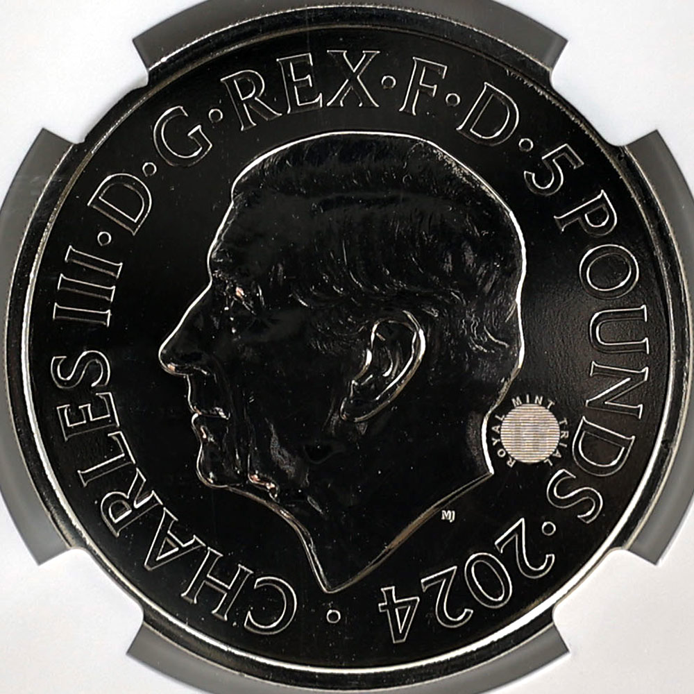 ����� 2024 �ѹ� �Хå��󥬥���� 5�ݥ�� ��Ƽ�� NGC MS 69 DPL �ǹ���� ����̤������ ��Ȣ�� ������1��Τ�