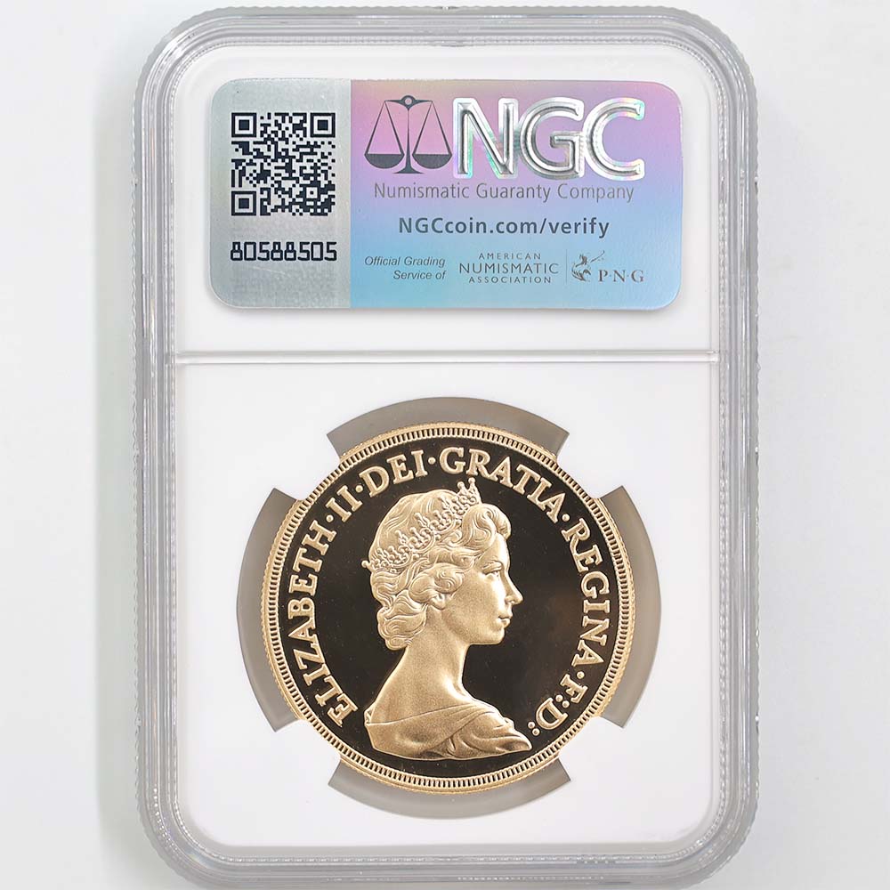 1980 �ѹ� ���ꥶ�٥�2�� ���֥�� 5�ݥ�ɡ�5���֥��˶�� �ץ롼�� NGC PF 69 UC ��ǹ���� ����̤������ �����硼��ε�༣ �����ꥹ ���