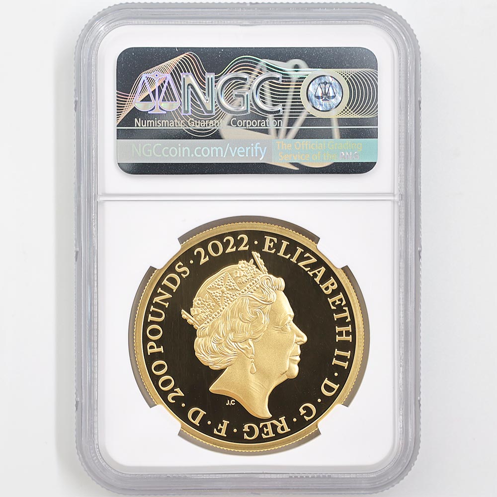 ��α�� 2022 �ѹ� ���ꥶ�٥�2�� �ԻԷʴ� ����ɥ� 200�ݥ�� ��� 2���� �ץ롼�� NGC PF 70 UC FDOI ������ �ʽ�������� �ǹ���� ����̤������ ��Ȣ��