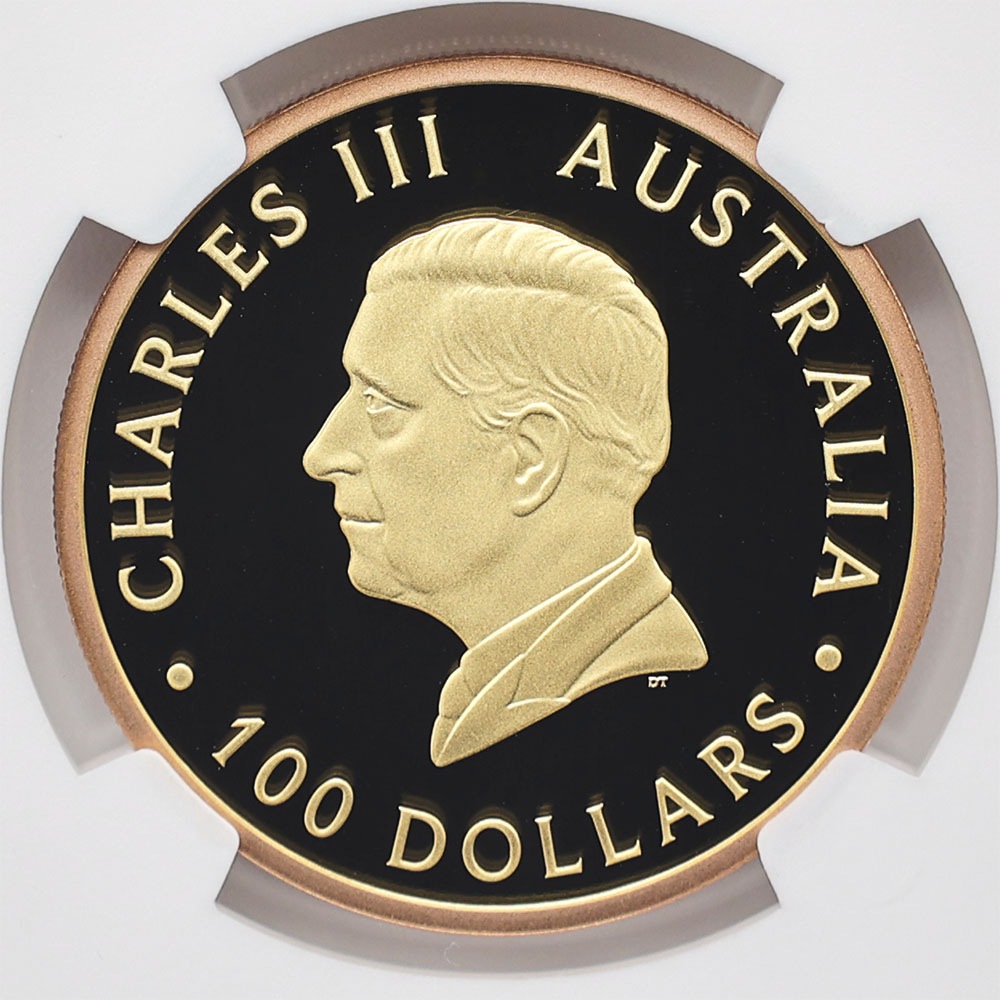 ������������ 2025 �������ȥ�ꥢ �����硼��ε�༣ 5���֥�� ��� 100��ɥ� ���å��ž夲 NGC PF 70 UC FDOI ������ �ʽ�������˺ǹ���� ����̤������ ��Ȣ��