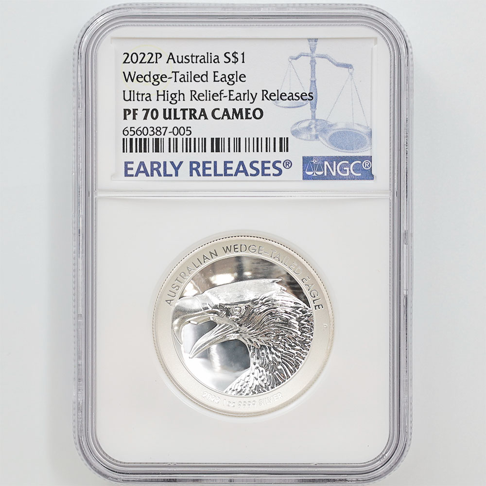 2022 �������ȥ�ꥢ ����ȥ� �ϥ���꡼�� ���ʥ����̥亮 1��ɥ� ��� 1���� �ץ롼�� NGC PF 70 UC ER ������ �ǹ���� ����̤������ ��Ȣ�� �����å��ơ��륤������