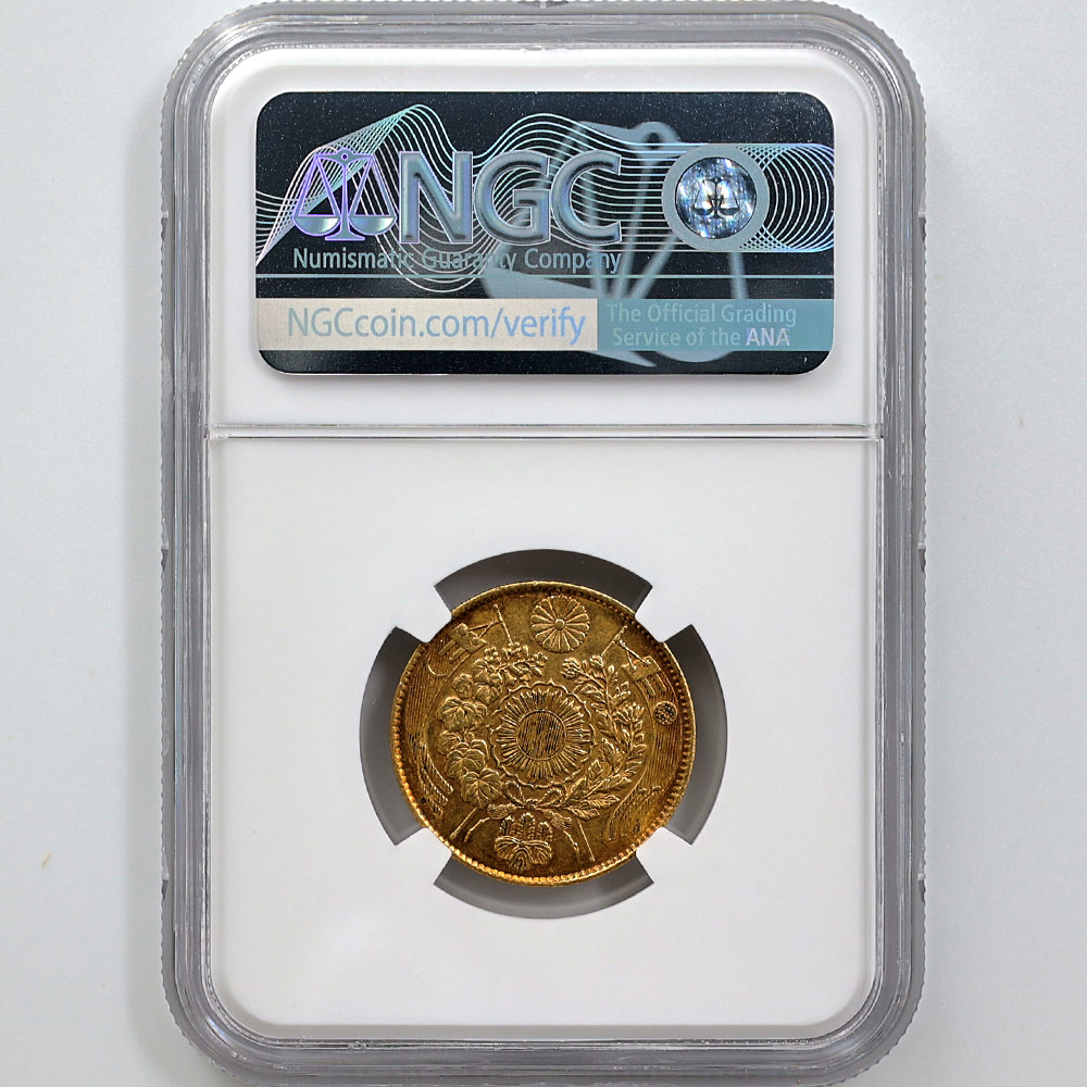 1870 ���� ����3ǯ 5�߶�� ̤���� �����ƥ����� ͭ�� NGC AU58 ������ ������