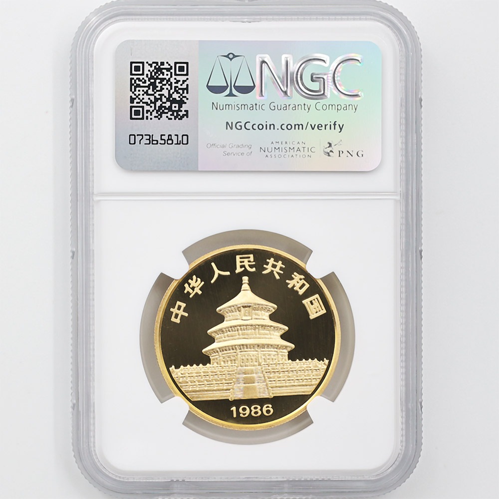 1986  ѥ 100  1 ץ롼 NGC PF 70 UC  ǹ ̤