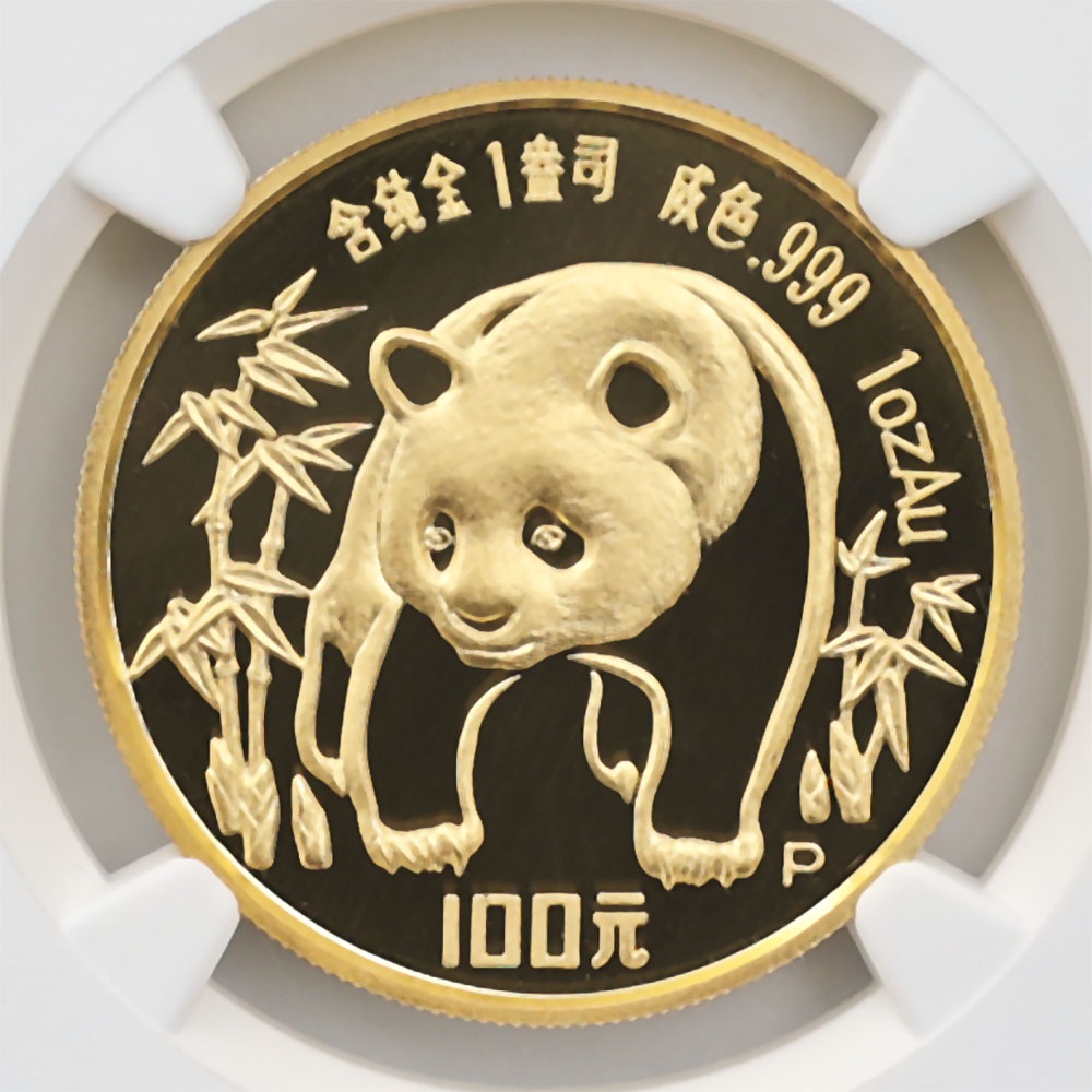 1986  ѥ 100  1 ץ롼 NGC PF 70 UC  ǹ ̤