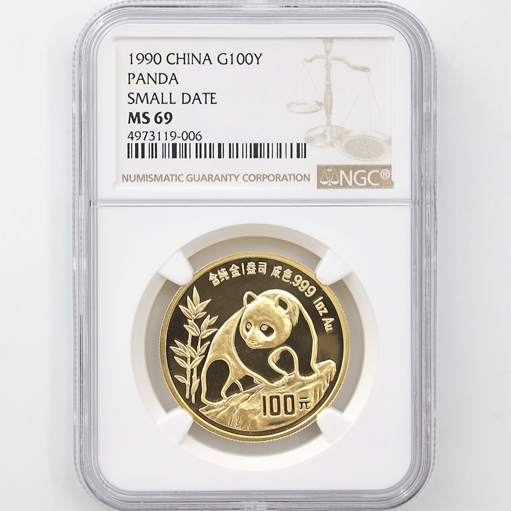 �������� 1990 ��� �ѥ�� 100�� ��� 1���� NGC MS 69 ���⡼��ǡ��� �ǹ���� ����̤������ �ڥݥ���ȡ������ݥ������оݳ���