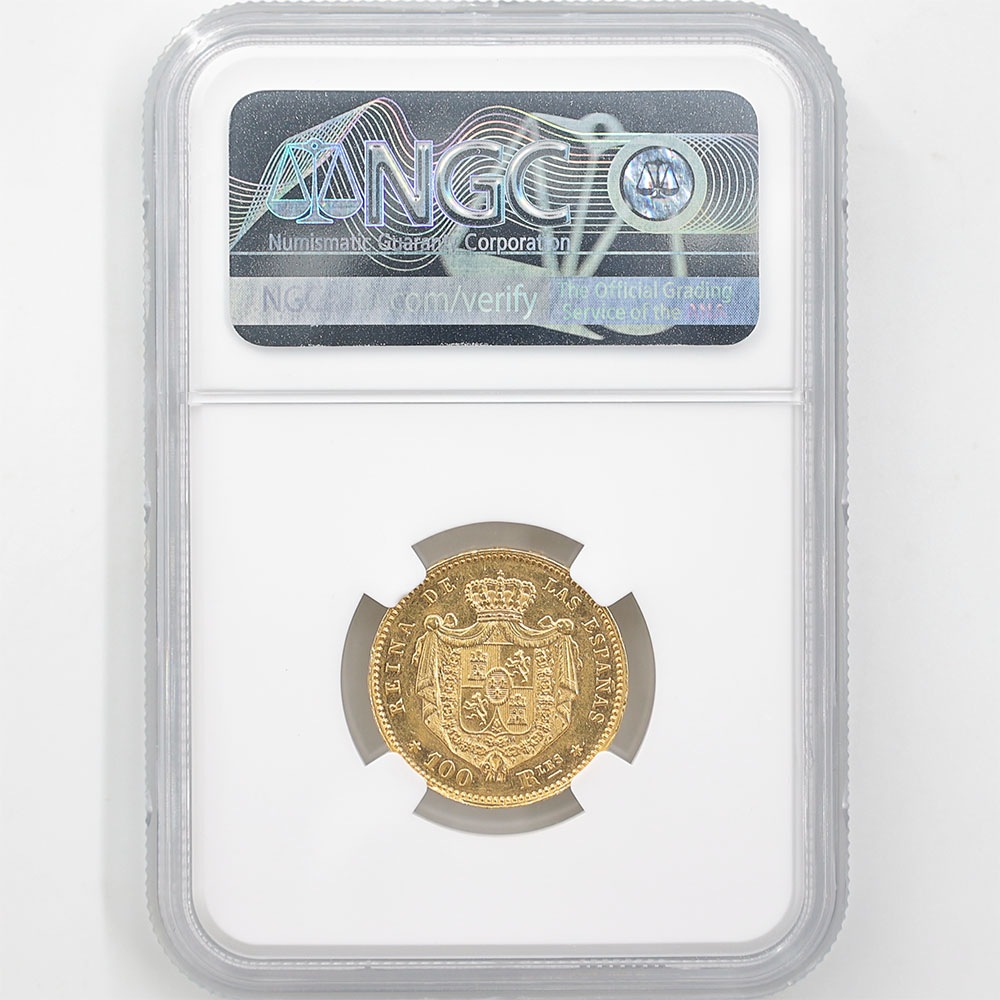 ��α�� �������� 1864 ���ڥ��� �ޥɥ�å� �����٥�2�� 100�쥢�� ��� NGC AU 58 �����ʡڥݥ���ȡ������ݥ������оݳ���