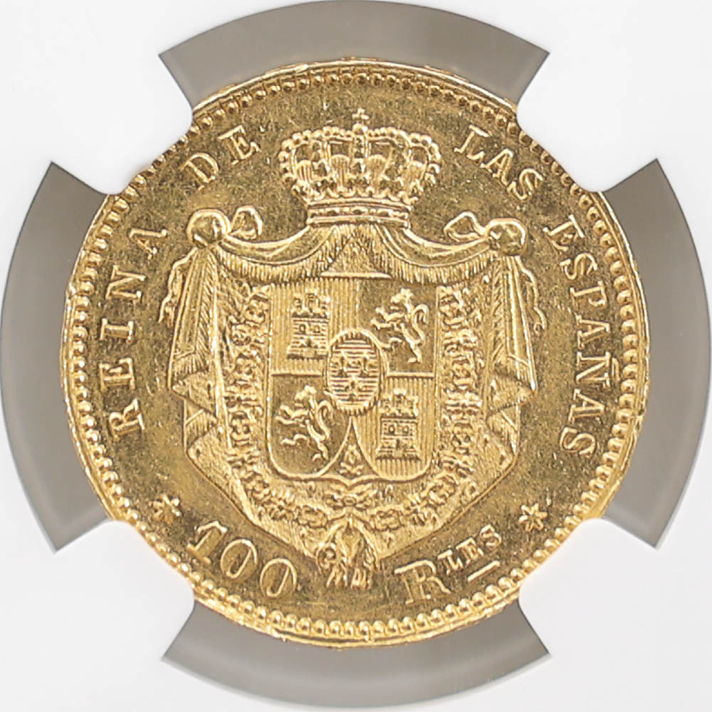 ��α�� �������� 1864 ���ڥ��� �ޥɥ�å� �����٥�2�� 100�쥢�� ��� NGC AU 58 �����ʡڥݥ���ȡ������ݥ������оݳ���