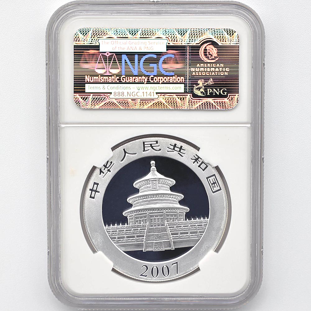 ������ 2007 ��� �ѥ�� 10�� ��� 1���� NGC MS 70 �ǹ���� ����̤������