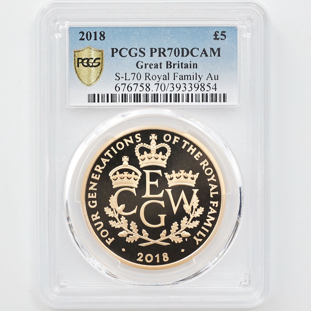�������� 2018 �ѹ� ���ꥶ�٥�2�� 4�����ͥ졼����� 5�ݥ�� ��� �ץ롼�� PCGS PR 70 DCAM �ǹ���� ����̤������ ��Ȣ�աڥݥ���ȡ������ݥ������оݳ���
