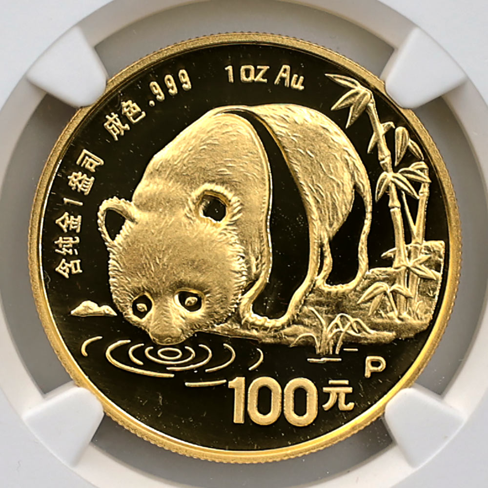 1987  ѥ 100  1 ץ롼 NGC PF 70 UC  ǹ ̤