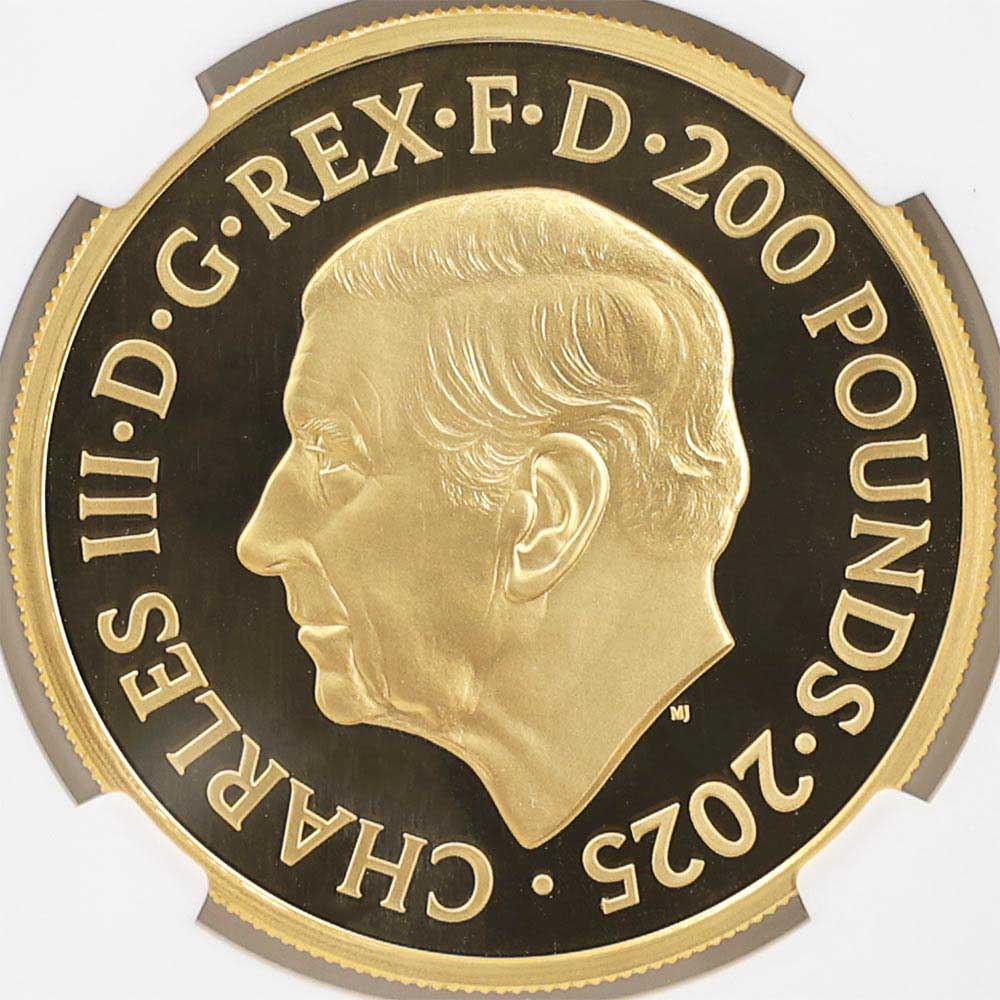 2025 �ѹ� ���㡼�륺3�� �ԻԷʴ� ���ƥ� 200�ݥ�� ��� 2���� �ץ롼�� NGC PF 70 UC FDOI �����ǡʽ�������˺ǹ���� ����̤������ ��Ȣ�� �����ꥹ ���