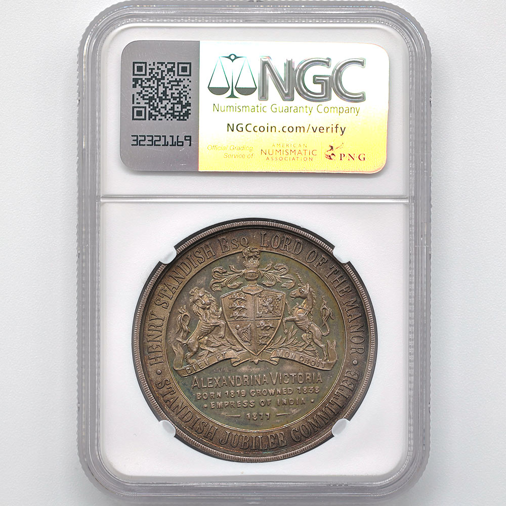 1887 �ѹ� �������ȥꥢ¨��50��ǯ��ǰ ������ǥ󡦥���ӥ꡼ ������ NGC MS 62 ��̤������