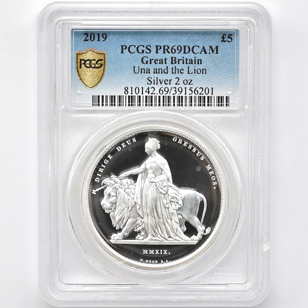 �������� 2019 �ѹ� ���ʤȥ饤���� 5�ݥ�� ��� 2���� �ץ롼�� PCGS PR 69 DCAM ��ǹ���� ����̤������ ��Ȣ�աڥݥ���ȡ������ݥ������оݳ���