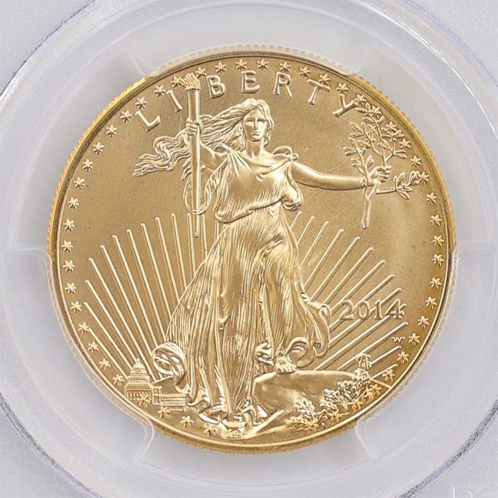 �������� 2014 ����ꥫ ������ɥ������� 50�ɥ� ��� 1���� ̤���� PCGS MS 70 FS ������ �ǹ���� ����̤������ �ڥݥ���ȡ������ݥ������оݳ���