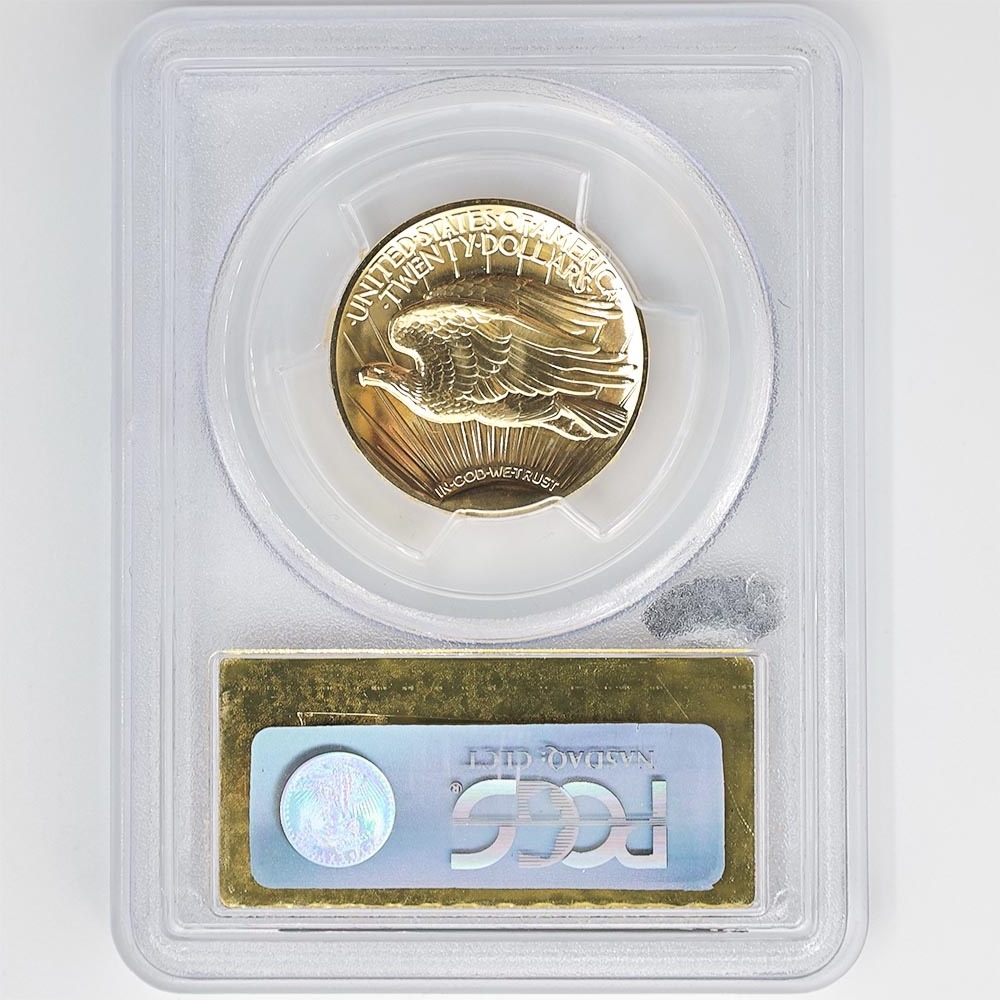 2009 ����ꥫ ����ȥ�ϥ���꡼�� ���֥륤������ 20�ɥ� ��� 1���� ̤���� PCGS MS 70 �ǹ���� ����̤������