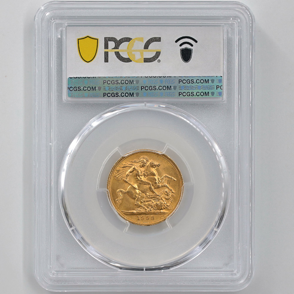 �������� 1958 �ѹ� ���ꥶ�٥�2�� ���֥�� ��� ̤���� PCGS MS 66 ��ǹ���� ����̤������ �����硼��ε�༣ �ڥݥ���ȡ������ݥ������оݳ���