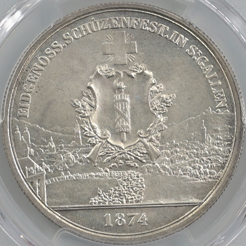  1874  Ϣˮͷ 󥯥ȡ  5ե  PCGS MS 65 ̤ѡ̤ʡڥݥȡݥоݳ