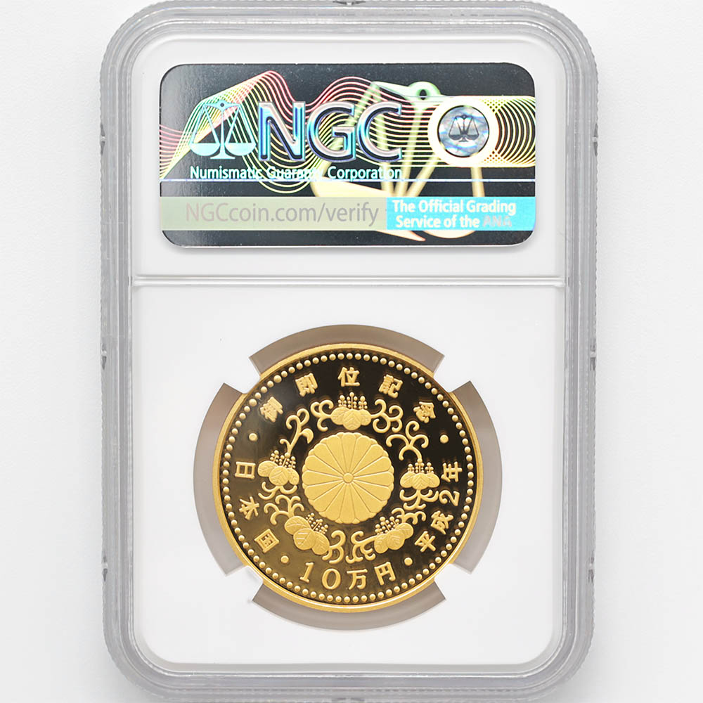 1990 ���� ŷ���Ų���¨�̵�ǰ 10���� ��� 30����� �ץ롼�� NGC PF 70 UC �ǹ���� 100,000�� ����̤������