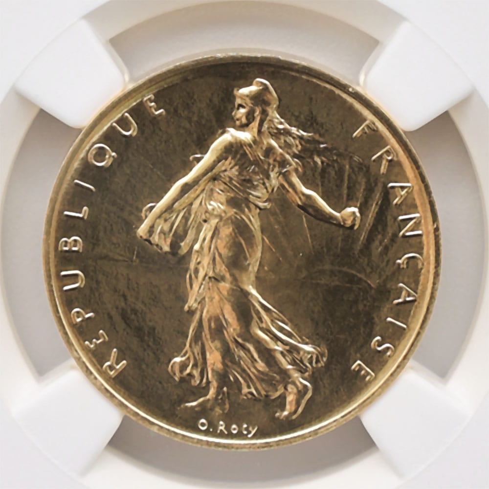 1978 �ե�� ��򼬤����� 1�ե�� �ԥ��ե��� ��� �ץ롼�� NGC PF 68  ����̤������