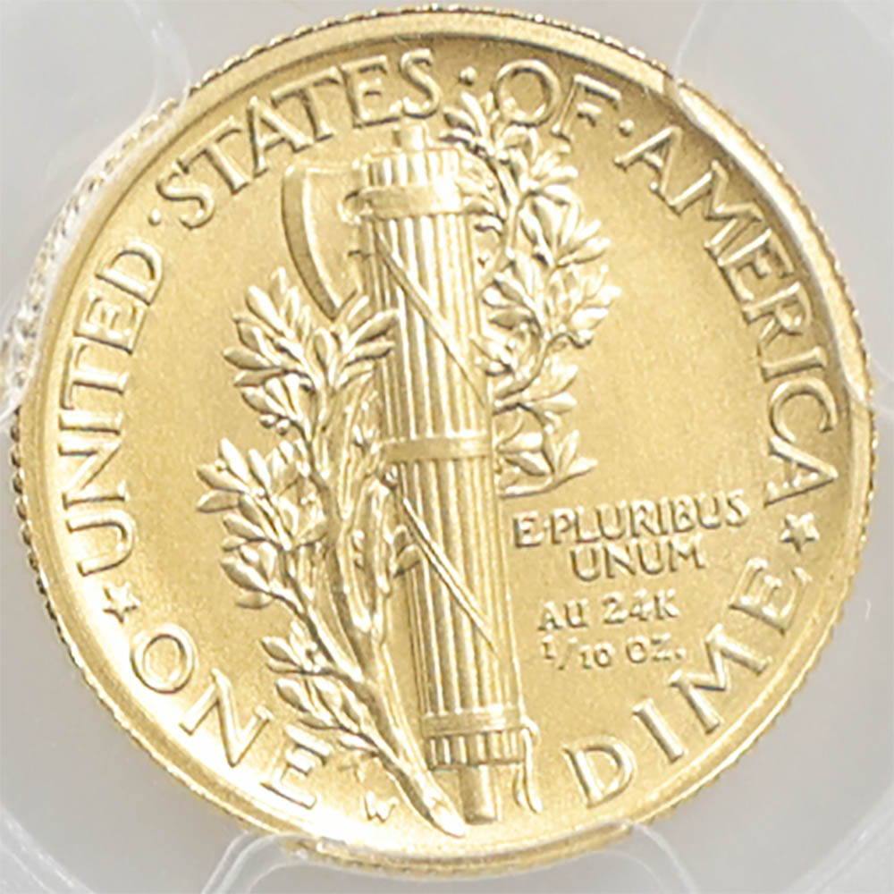 �������� 2016 ����ꥫ �ޡ�����꡼������ 100��ǯ��ǰ 10 ����� ���  1/10 ���� ̤���� PCGS SP 70 FS ������ �ǹ���� ����̤������