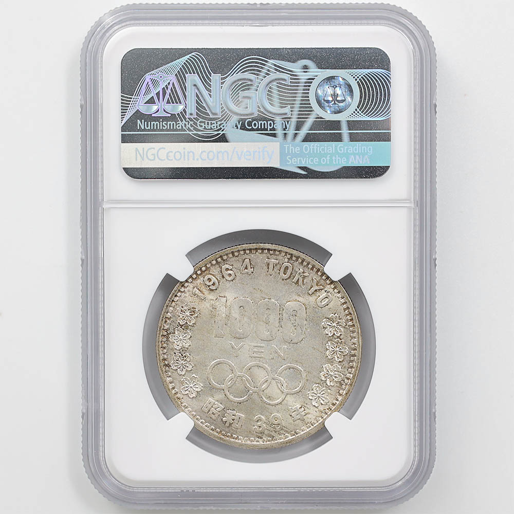 1964 ���� ��������ԥå��������ǰ ��߶�� NGC MS66 ����̤������ 1000�� ��ʾ �Ų� ��ǰ������ ����39ǯ