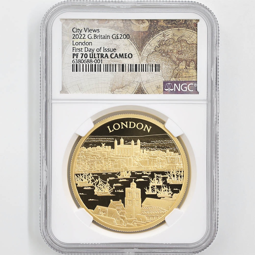 2022 �ѹ� ���ꥶ�٥�2�� �ԻԷʴ� ����ɥ� 200�ݥ�� ��� 2���� �ץ롼�� NGC PF 70 UC FDOI ������ �ʽ�������� �ǹ���� ����̤������ ��Ȣ��