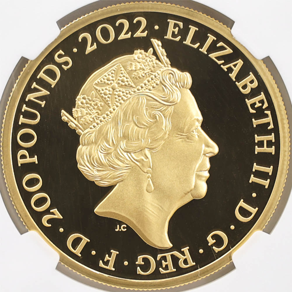 2022 �ѹ� ���ꥶ�٥�2�� �ԻԷʴ� ����ɥ� 200�ݥ�� ��� 2���� �ץ롼�� NGC PF 70 UC FDOI ������ �ʽ�������� �ǹ���� ����̤������ ��Ȣ��