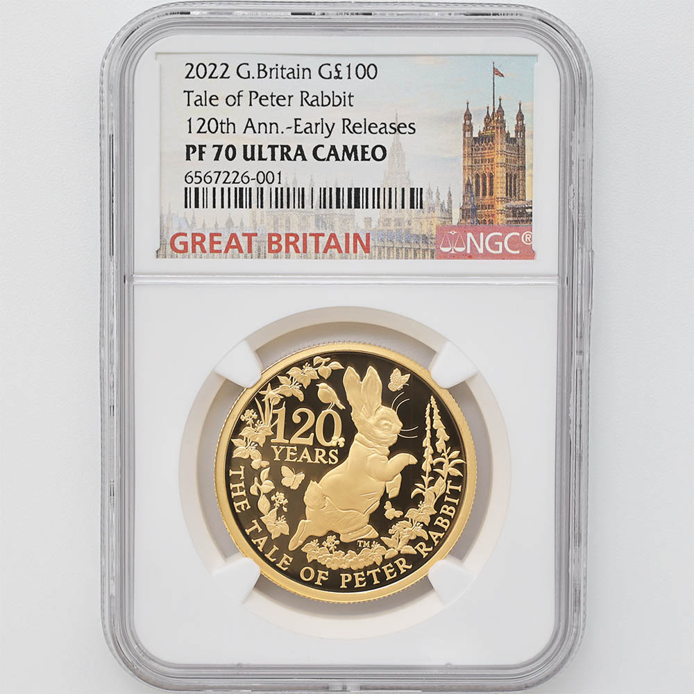 �������� 2022 �ѹ� �ԡ�������ӥå� 120��ǯ��ǰ 100�ݥ�� ��� 1���� �ץ롼�� NGC PF 70 UC ER ������ �ǹ���� ����̤������ ��Ȣ�� �����ꥹ ��� �ڥݥ���ȡ������ݥ������оݳ���