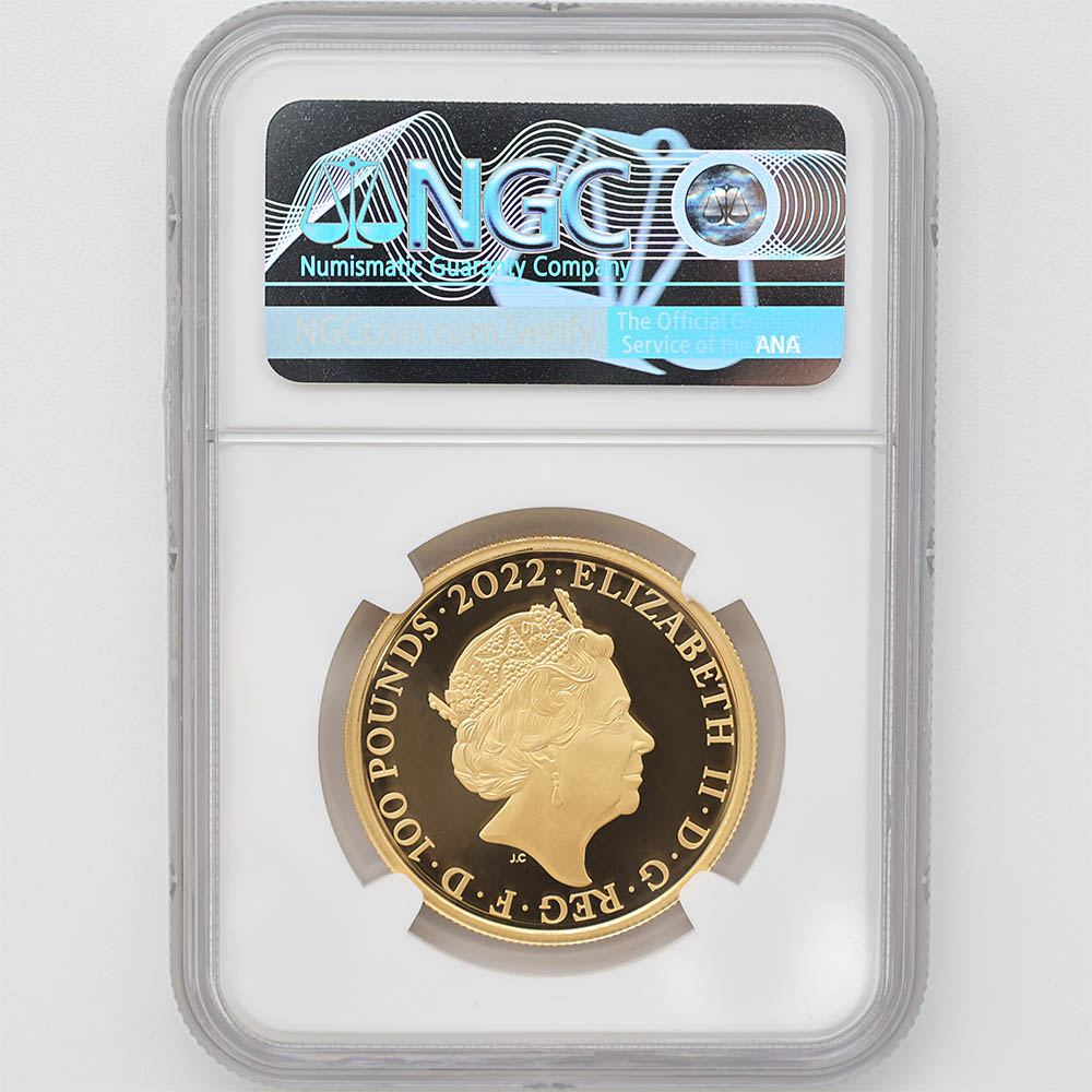 �������� 2022 �ѹ� �ԡ�������ӥå� 120��ǯ��ǰ 100�ݥ�� ��� 1���� �ץ롼�� NGC PF 70 UC ER ������ �ǹ���� ����̤������ ��Ȣ�� �����ꥹ ��� �ڥݥ���ȡ������ݥ������оݳ���