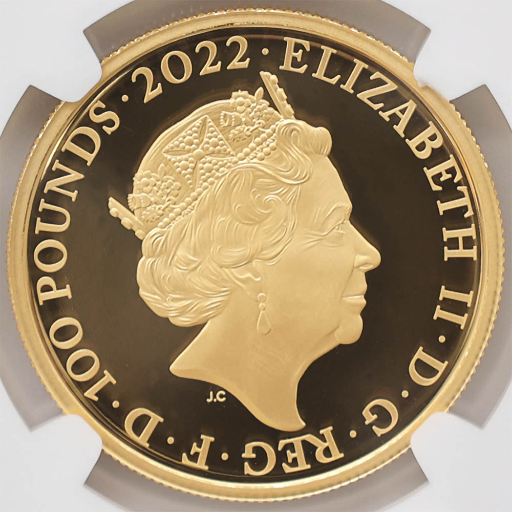 �������� 2022 �ѹ� �ԡ�������ӥå� 120��ǯ��ǰ 100�ݥ�� ��� 1���� �ץ롼�� NGC PF 70 UC ER ������ �ǹ���� ����̤������ ��Ȣ�� �����ꥹ ��� �ڥݥ���ȡ������ݥ������оݳ���