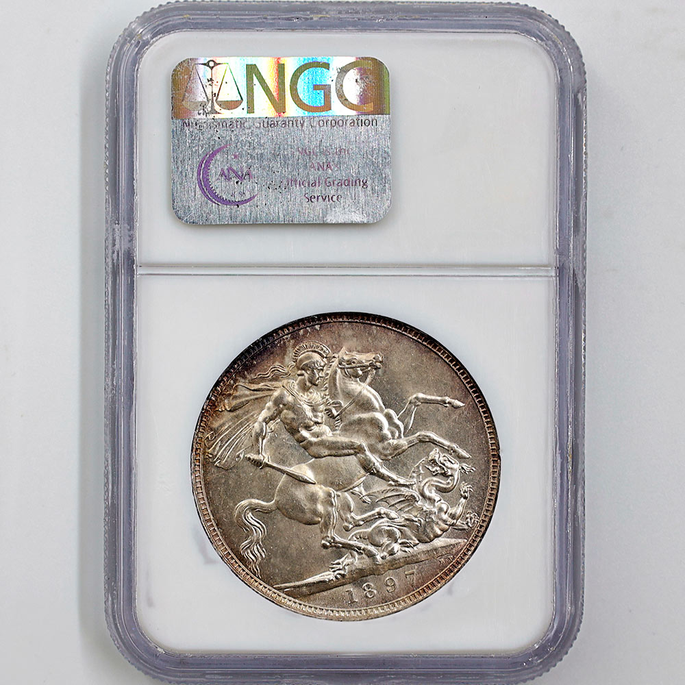  1897 ѹ ȥꥢ إå 1饦 MS 62 ̤ ڥݥȡݥоݳ