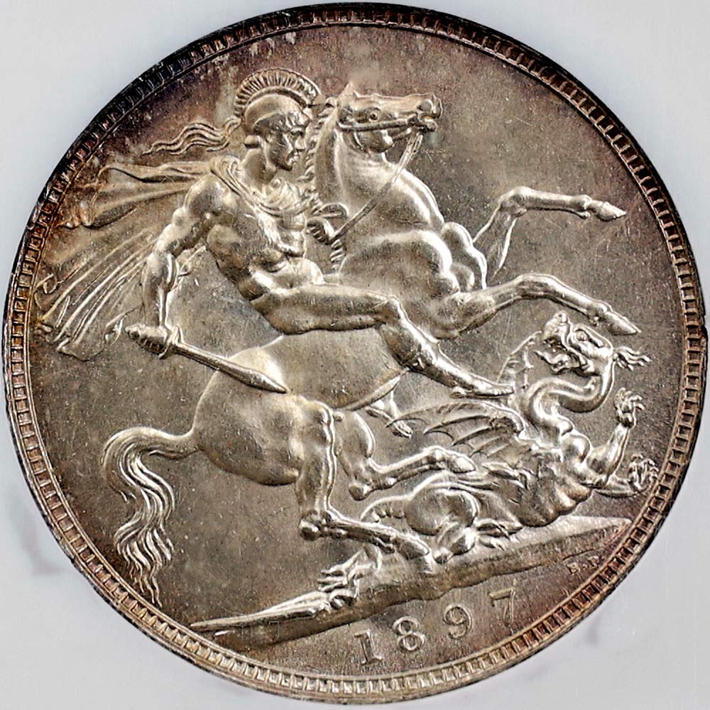  1897 ѹ ȥꥢ إå 1饦 MS 62 ̤ ڥݥȡݥоݳ