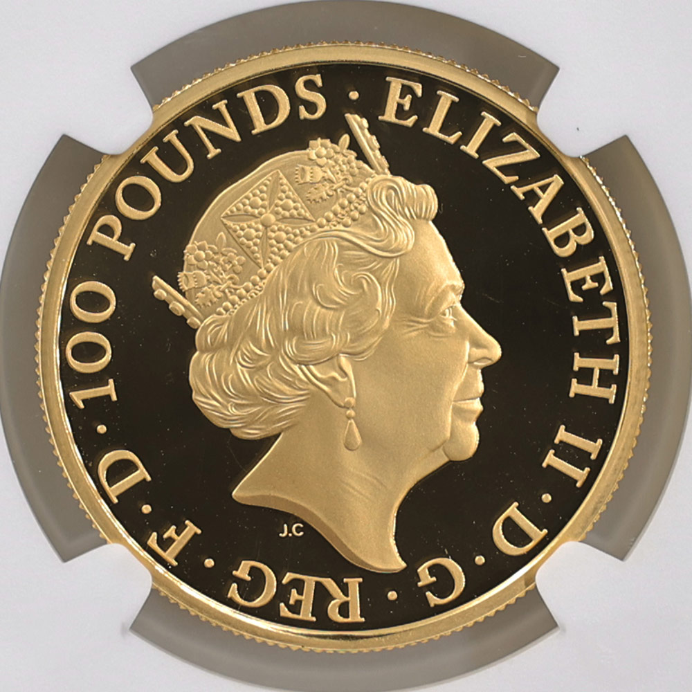 2017 �ѹ� ��Ϥνå��쥯����� ���󥰥��ɤΥ饤���� 100�ݥ�� ��� 1���� �ץ롼�� NGC PF 70 UC �ǹ���� ����̤������ ��Ȣ�� �����ꥹ ���