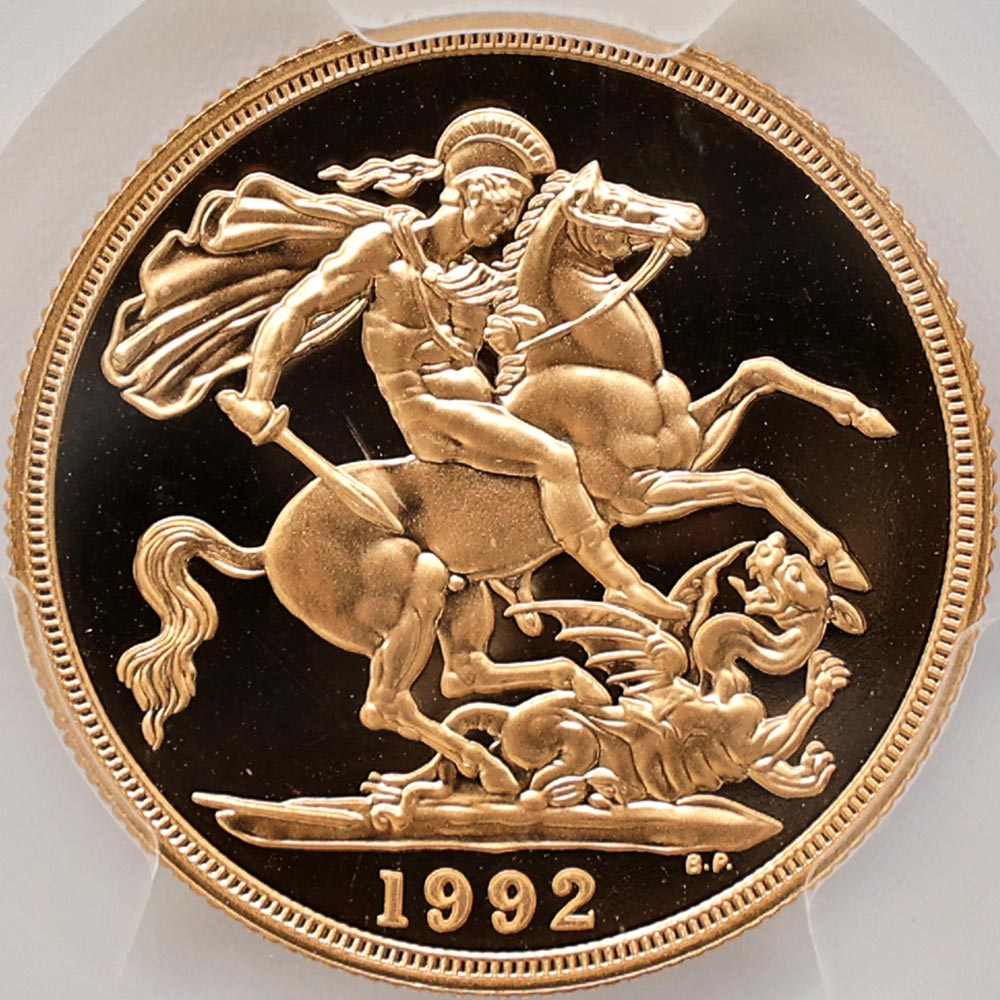 �������� 1992 �ѹ� ���ꥶ�٥�2�� ���֥�� 2�ݥ�� ��� �ץ롼�� PCGS PR 70 DCAM �ǹ���� ����̤������ �����硼��ε�༣ �����ꥹ ��� �ڥݥ���ȡ������ݥ������оݳ���