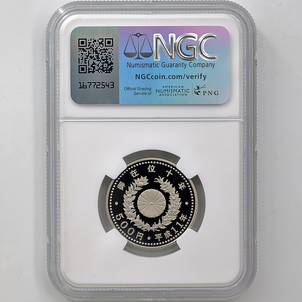 1999  ŷŲ߰10ǯǰ߲ʾå 2ץ롼 1  500Ƽ NGC PF 70 UC ǹ ̤ Ȣ Ų ǰʿ11ǯ