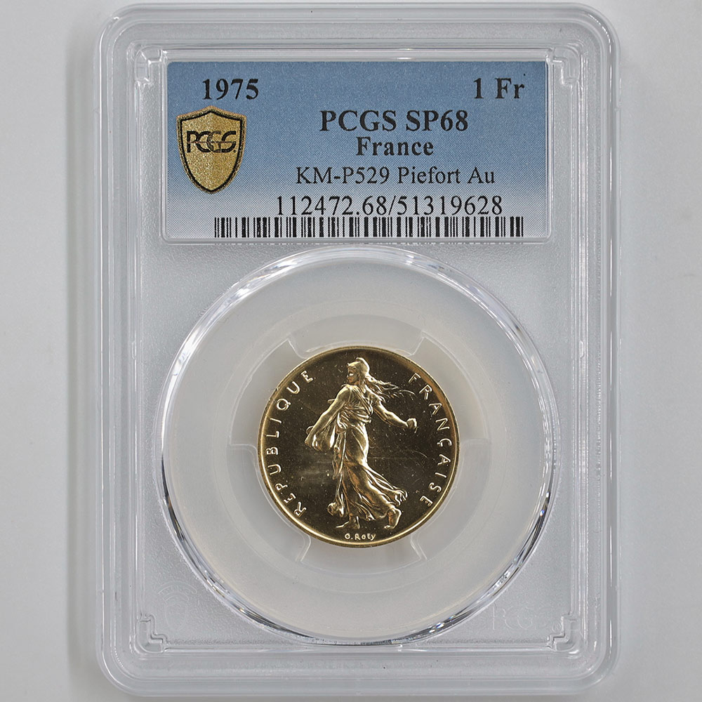 1975 ե 򼬤 1ե ԥե  PCGS SP 68 ǹ ̤