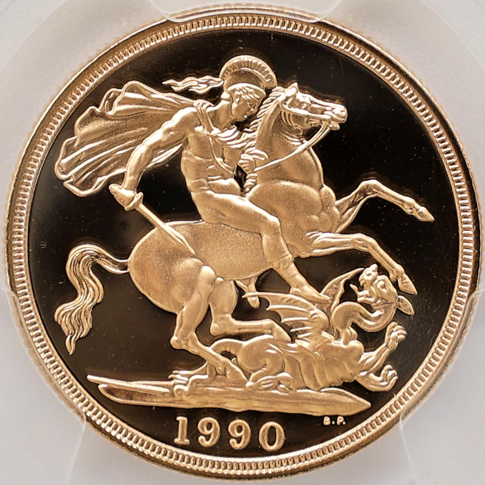 �������� 1990 �ѹ� ���ꥶ�٥�2�� ���֥�� 2�ݥ�� ��� �ץ롼�� PCGS PR 70 DCAM �ǹ���� ����̤������ �����硼��ε�༣ �����ꥹ ��� �ڥݥ���ȡ������ݥ������оݳ���