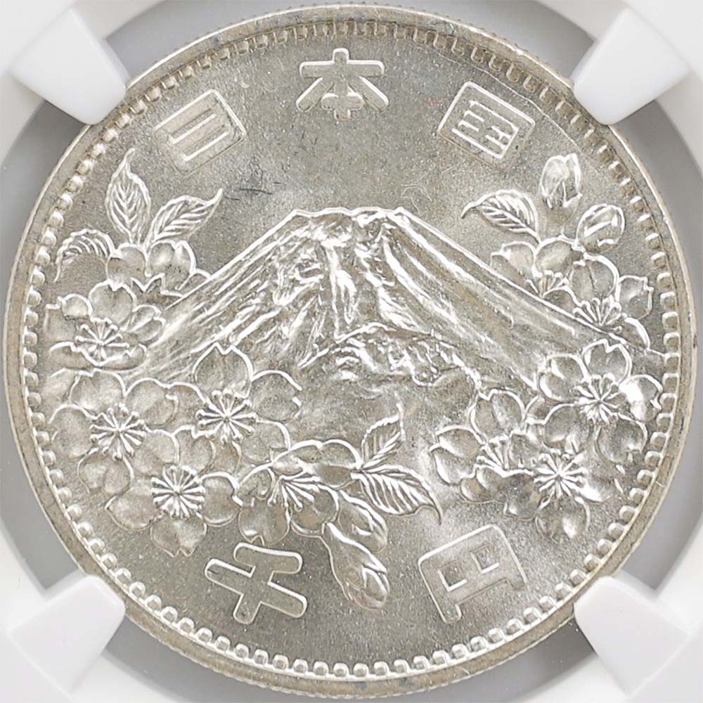 1964 ���� ��������ԥå��������ǰ ��߶�� NGC MS65 ̤���ѡ�����̤������ 1000�� ��ʾ �Ų� ��ǰ������ ����39ǯ