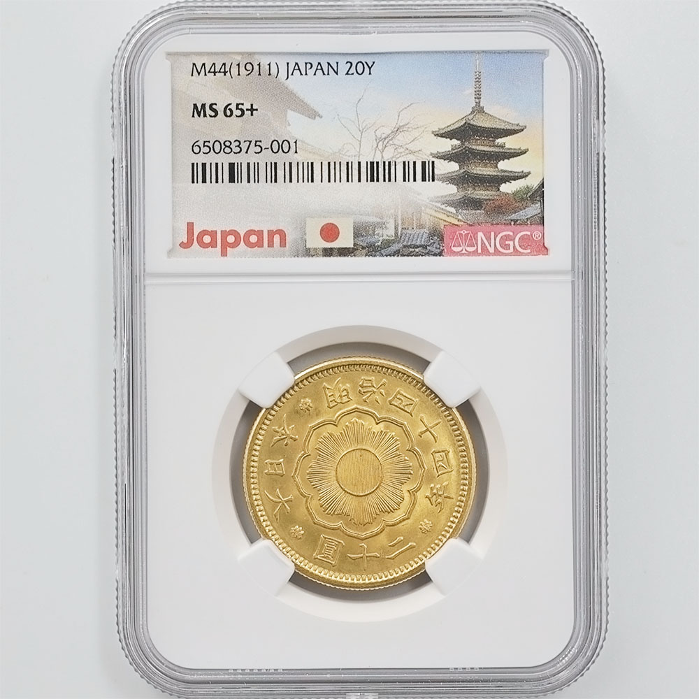 1911  44ǯ 20߶ ̤ NGC MS 65+ ǹ ̤ѡ̤ 