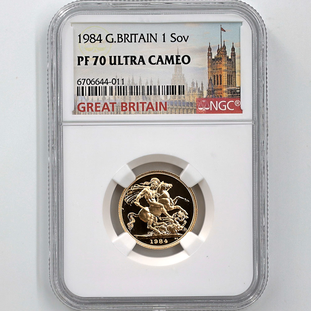 �������� 1984 �ѹ� ���ꥶ�٥�2�� ���֥�� 1�ݥ�� ��� �ץ롼�� NGC PF 70 UC �ǹ���� ����̤�����ʡڥݥ���ȡ������ݥ������оݳ���