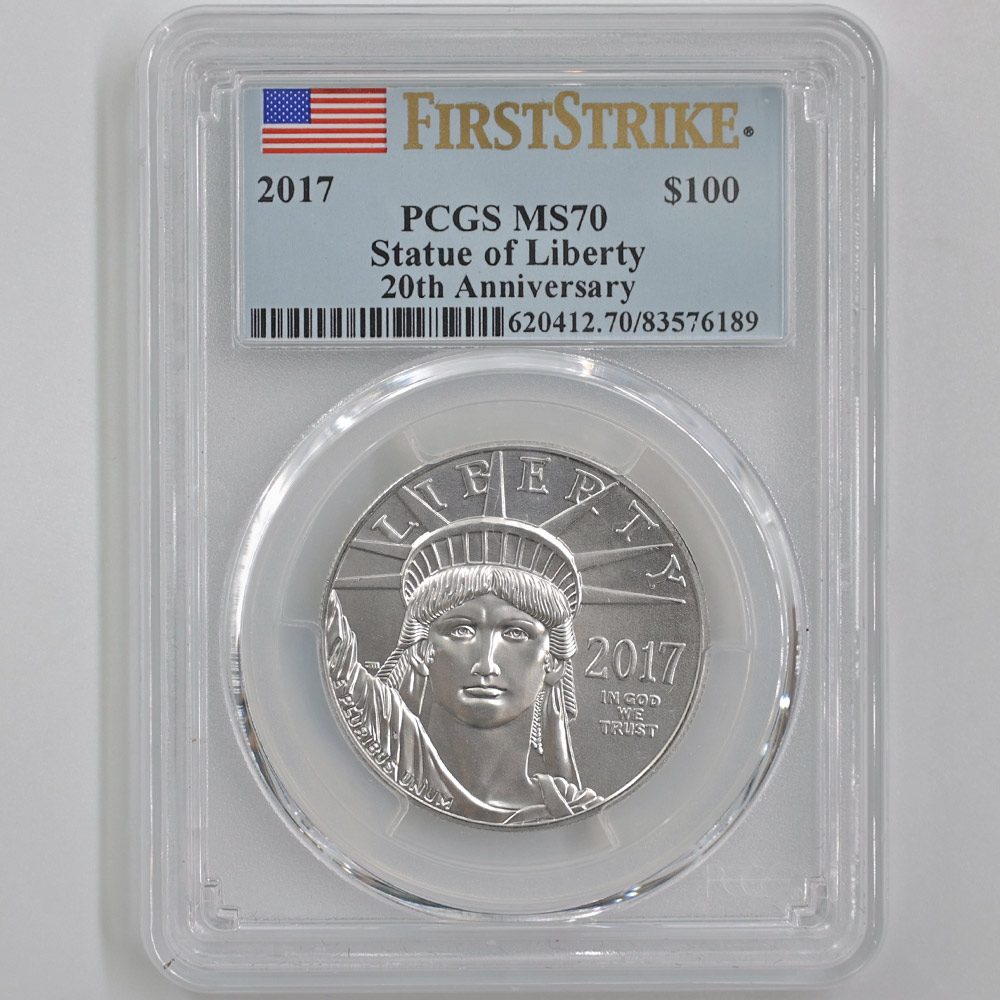  2017 ꥫ Хƥ 20ǯ 100ɥ ץʲ 1 PCGS MS 70 FS  ǹ ̤ʡڥݥȡݥоݳ