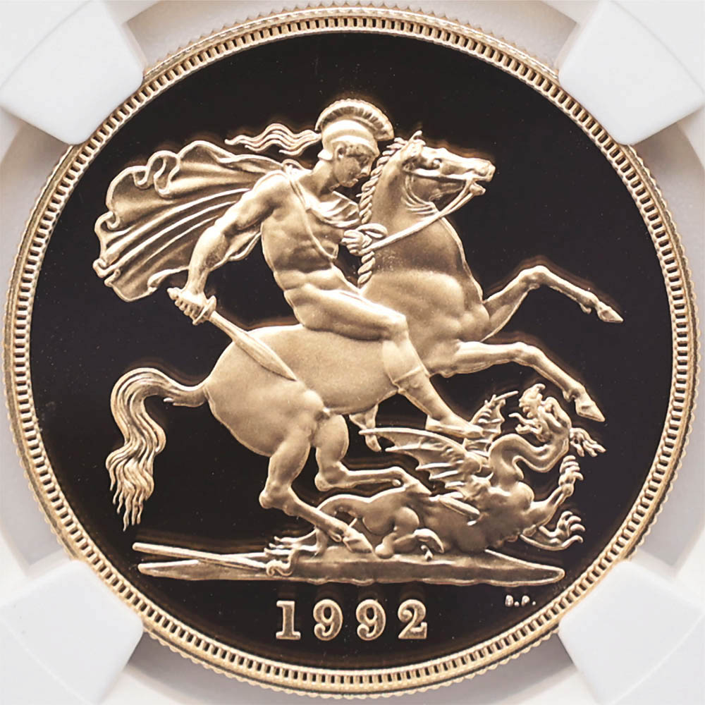 1992 �ѹ� ���ꥶ�٥�2�� ���֥�� 5�ݥ�ɡ�5���֥��˶�� �ץ롼�� NGC PF 70 UC �ǹ���� ����̤������ �����硼��ε�༣ �����ꥹ ���