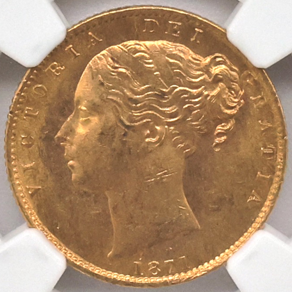 �������� 1871 �ѹ�ʥ����ꥹ�� �������ȥꥢ���� 1�ݥ�ɡ�1���֥��� ��� NGC MS 64 ̤���ѡ�����̤������ ��󥰥إåɡڥݥ���ȡ������ݥ������оݳ���
