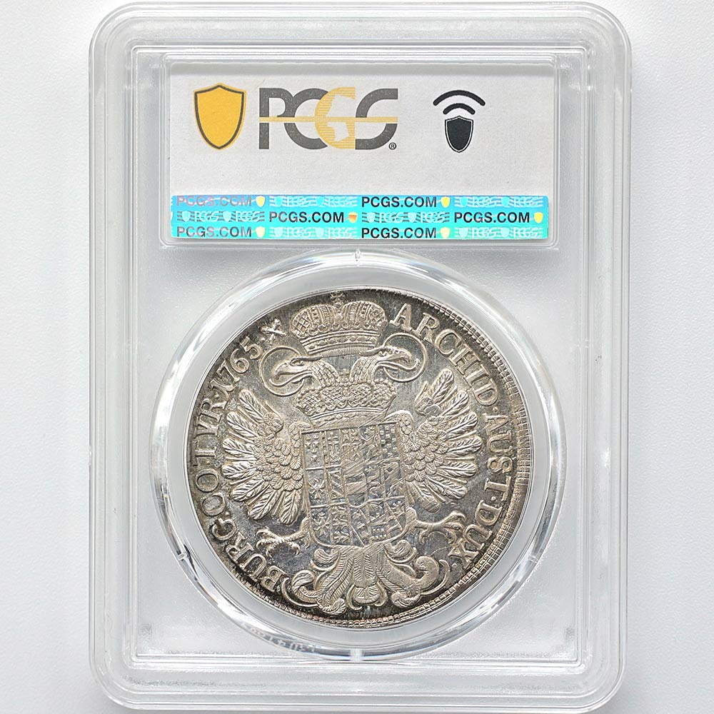 �������� 1765 �������ȥꥢ �ޥꥢ���ƥ쥸�� 1�����顼 ��� PCGS MS 63+ ��ǹ���� ̤�����ʡڥݥ���ȡ������ݥ������оݳ���