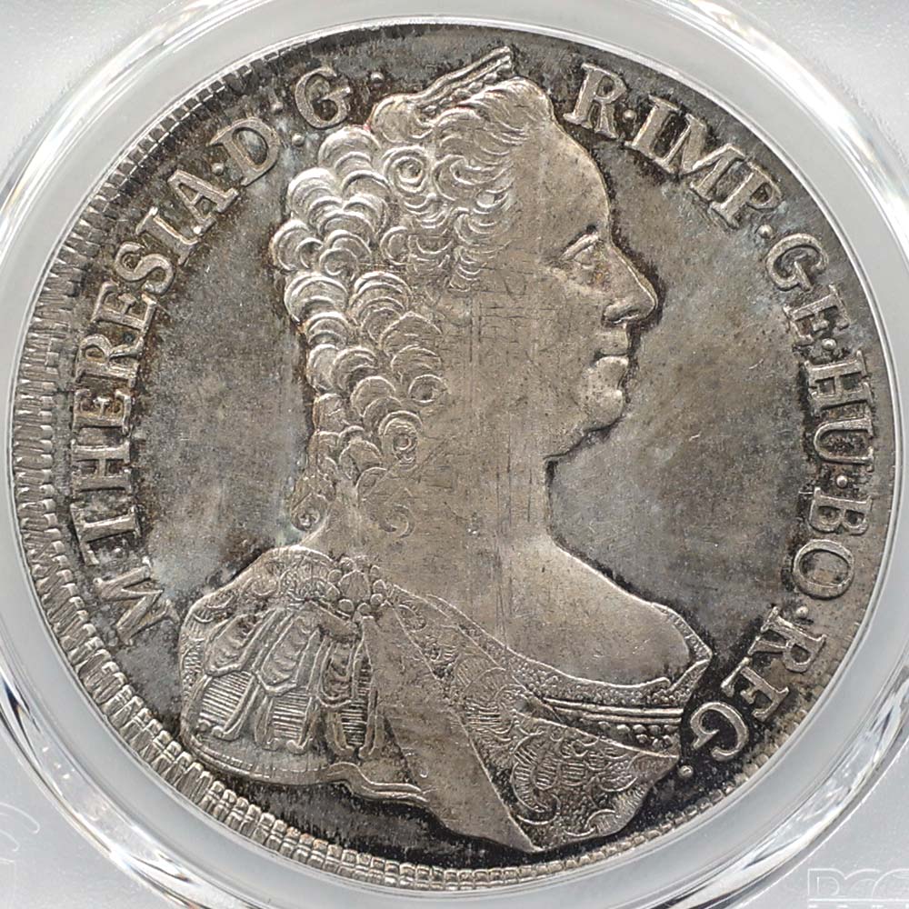 �������� 1765 �������ȥꥢ �ޥꥢ���ƥ쥸�� 1�����顼 ��� PCGS MS 63+ ��ǹ���� ̤�����ʡڥݥ���ȡ������ݥ������оݳ���