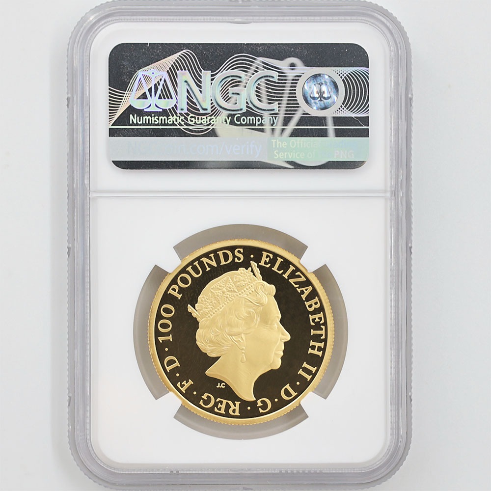 2023 �ѹ� �ƥ塼����ī����Ϥνå��쥯����� �ܡ��ե����ȤΥ����졼 100�ݥ�� ��� 1���� �ץ롼�� NGC PF 70 UC FR ������ �ǹ���� ����̤������ ��Ȣ�� �����ꥹ ���